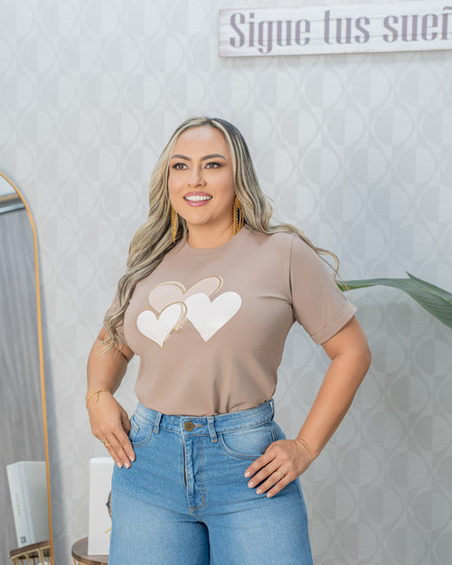 Camiseta Estampada tela fria